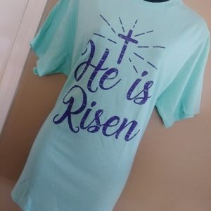 Sale💝He Is Risen Graphic Tee